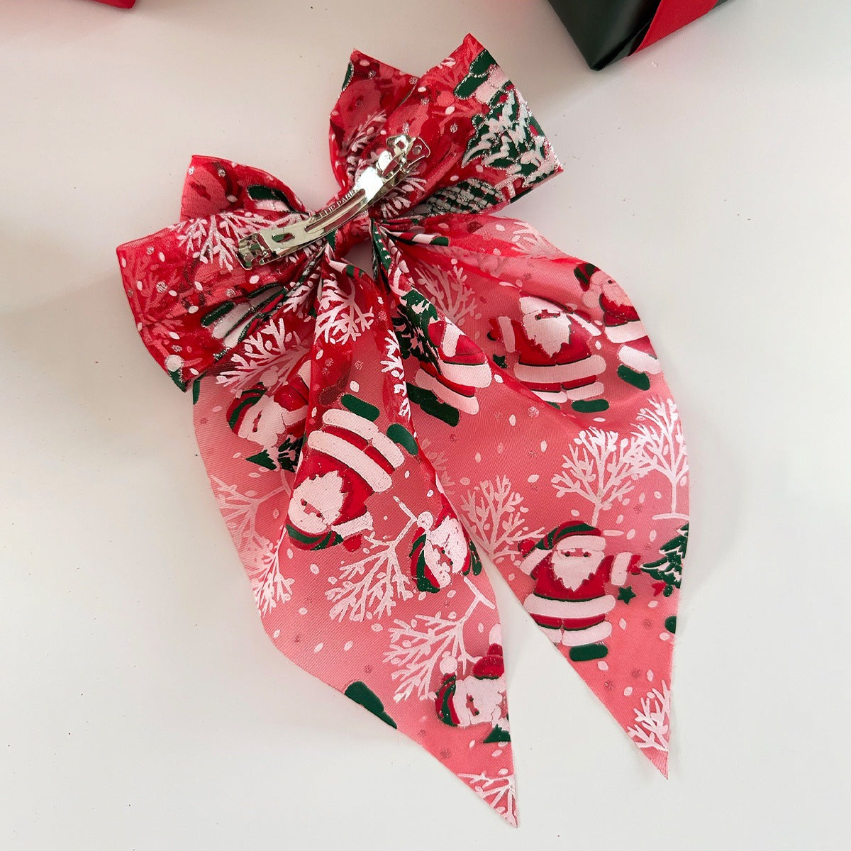 Wholesale Christmas hair accessories spring clip snowman hair clip holiday gift headdress